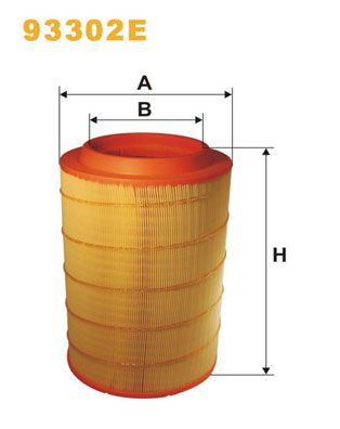 WIX FILTERS Воздушный фильтр 93302E